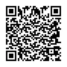 QR-code voor telefoonnummer +2694707884