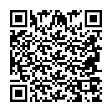 QR kód a telefonszámhoz +2694707897