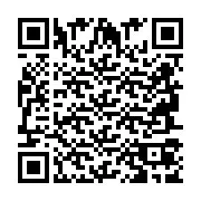 Codice QR per il numero di telefono +2694707904