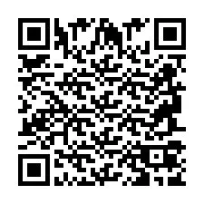 Codice QR per il numero di telefono +2694707911