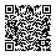 電話番号のQRコード +2694707929
