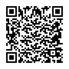 QR kód a telefonszámhoz +2694707997