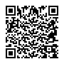 Código QR para número de teléfono +2694708003