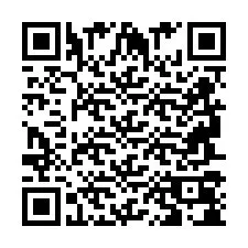 QR код за телефонен номер +2694708015