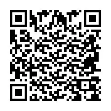 Código QR para número de teléfono +2694708017