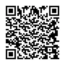 QR-код для номера телефона +2694708022