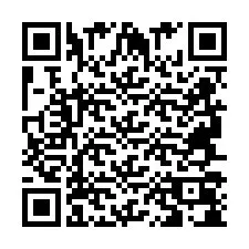 QR-code voor telefoonnummer +2694708023