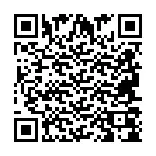 QR Code สำหรับหมายเลขโทรศัพท์ +2694708027