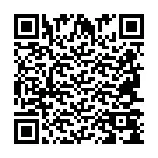 QR kód a telefonszámhoz +2694708033