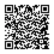 Codice QR per il numero di telefono +2694708055