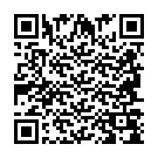 Código QR para número de telefone +2694708056