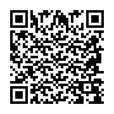 Codice QR per il numero di telefono +2694708059