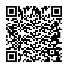 QR Code pour le numéro de téléphone +2694708073