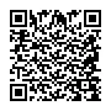 Código QR para número de teléfono +2694708079