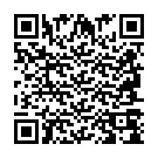 QR-code voor telefoonnummer +2694708088