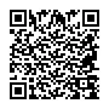 Código QR para número de teléfono +2694708097