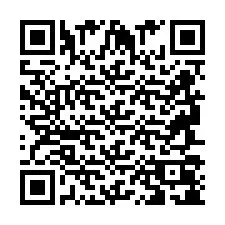 Código QR para número de telefone +2694708121