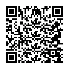 QR-koodi puhelinnumerolle +2694708133