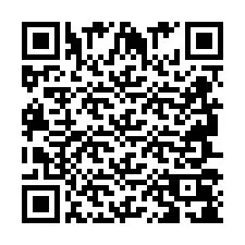 QR Code pour le numéro de téléphone +2694708134