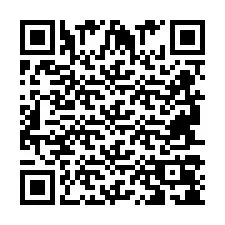 QR-code voor telefoonnummer +2694708147