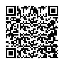 Código QR para número de teléfono +2694708165