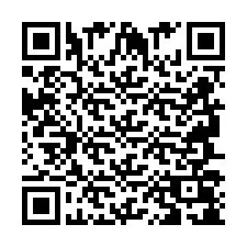 QR-code voor telefoonnummer +2694708174