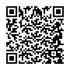 Codice QR per il numero di telefono +2694708175