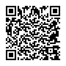 QR-koodi puhelinnumerolle +2694708187