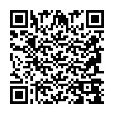 Código QR para número de teléfono +2694708191