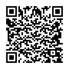 QR Code pour le numéro de téléphone +2694708196