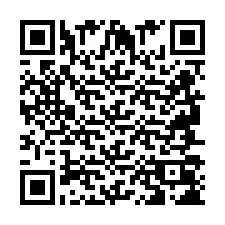 Código QR para número de teléfono +2694708228