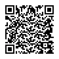 QR Code pour le numéro de téléphone +2694708236