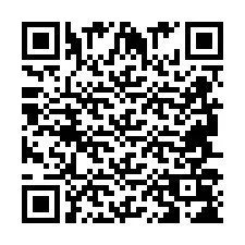 QR-code voor telefoonnummer +2694708277