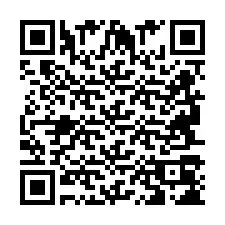 Codice QR per il numero di telefono +2694708286