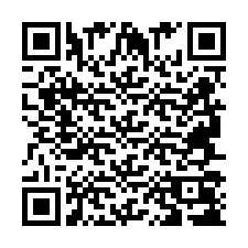 Código QR para número de telefone +2694708323