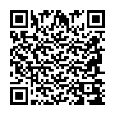 Código QR para número de teléfono +2694708325