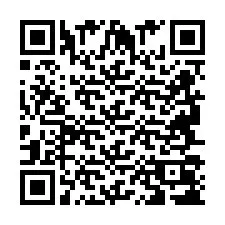 QR-code voor telefoonnummer +2694708326