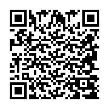 Codice QR per il numero di telefono +2694708332