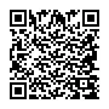 QR Code pour le numéro de téléphone +2694708336