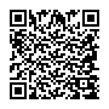 Codice QR per il numero di telefono +2694708338