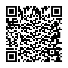 QR Code pour le numéro de téléphone +2694708575