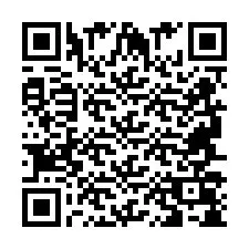Codice QR per il numero di telefono +2694708577