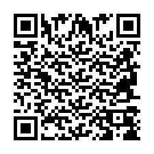 Codice QR per il numero di telefono +2694708603