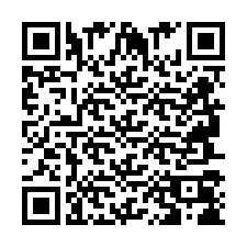 Codice QR per il numero di telefono +2694708604