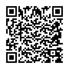 Codice QR per il numero di telefono +2694708609