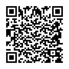 Codice QR per il numero di telefono +2694708616