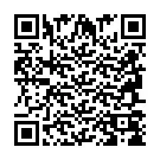 Codice QR per il numero di telefono +2694708620