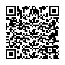 Código QR para número de telefone +2694708829