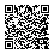 QR Code pour le numéro de téléphone +2694708849