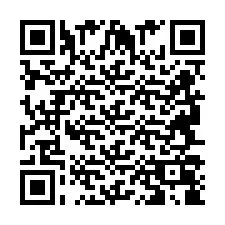 QR код за телефонен номер +2694708862